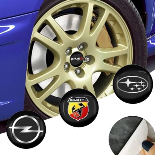 4pcs 56mm Car Wheel Center Hub Caps Rims Emblem Sticker For SAAB 93 Vector Aero Pantalla Radio Android 95 Gripen Car Accessories