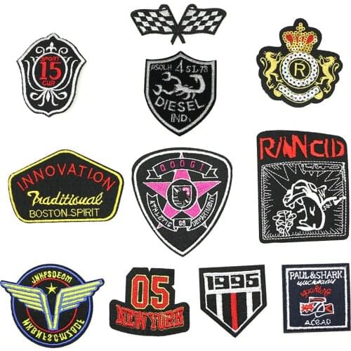 2018 New 1 pcs Iron-on Exquisite Badge Constellation patch Appliques accessory patches D-036