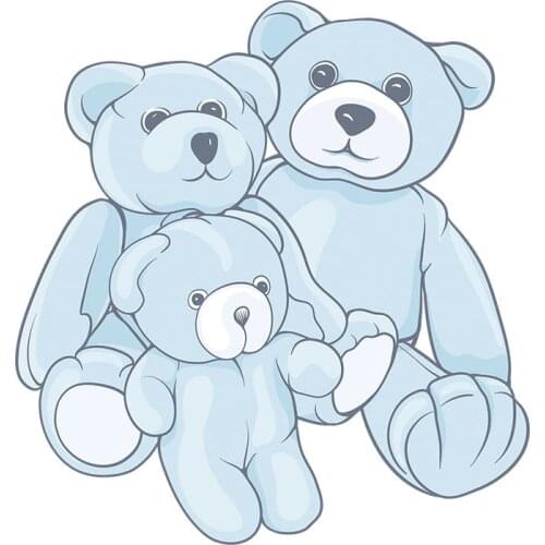 Clothes Iron On Patch Set Cute Heat Transfer Washable Patch For Little bear Garment Decoration Diy New Design