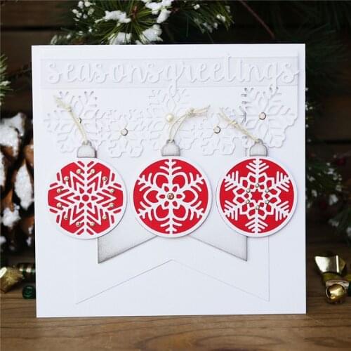 Julyarts Christmas Tag Scrapbooking Die Cuts for Card Making for Scrapbook Paper Photo Album