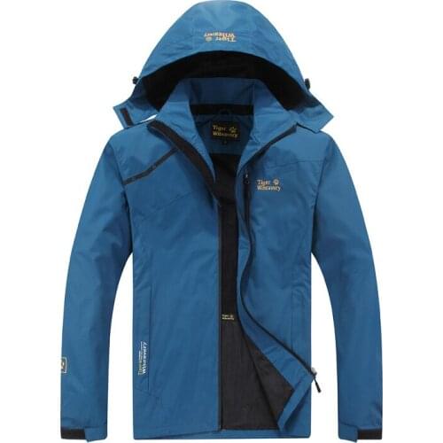 Spring Autumn Male Female Hiking Jacket Outdoor Waterproof Breathable Jacket Thermal Skiing Fishing Hunting Soft shell Jacket