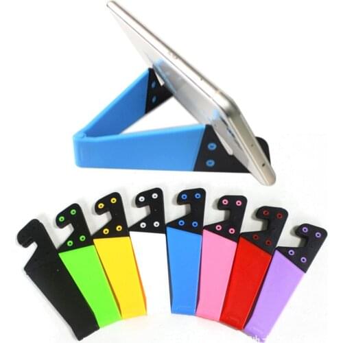 Universal V-shaped Mobile Phone Stand Desktop Foldable Design Lazy Stand Base Phone Bracket Lightweight Holder