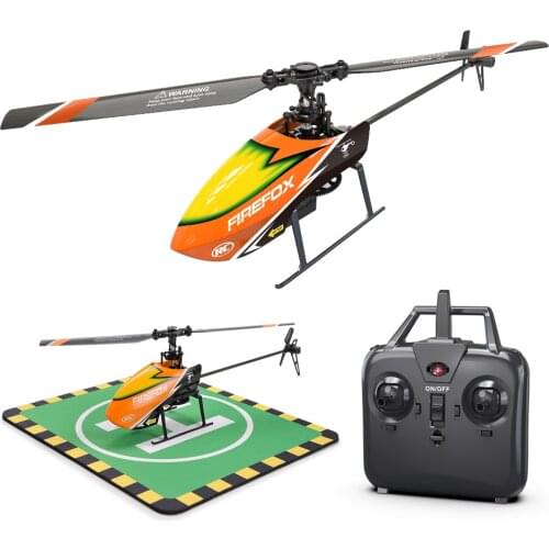 Beginner RTF Automatic Stable RC Helicopter 2.4G 4 Channel Single Propeller Without Aileron E129 C129 Durable Long Flight Time