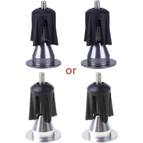 1pair Bike Handlebar Cap Bicycle Grips Aluminum Alloy Bike Handlebar End Lock-On Plugs Bar Grips Covers Bicycle Parts U7EF