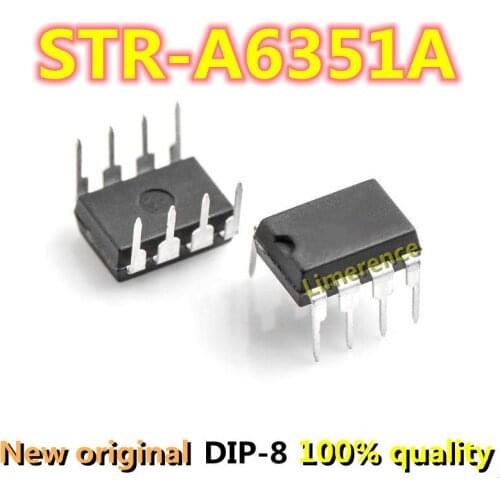 10PCS A6351 STR-A6351A LCD Power Management IC DIP-8 Support recycling all kinds of electronic components