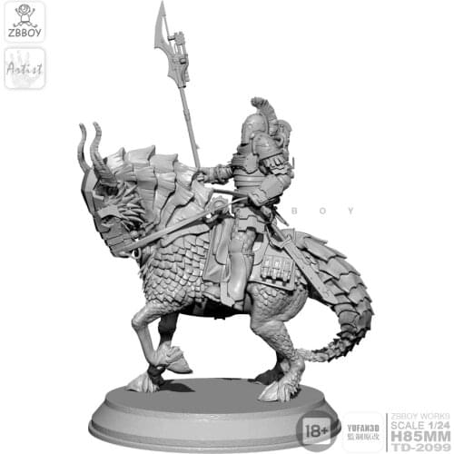 85MM Future Soldier Knight resin self-assembled TD-2099