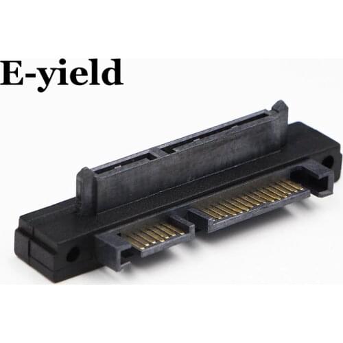 22Pin Right Angle UP 90 SATA Adapter Male to Female 7+15 Pin Serial ATA Extension Adapters Connector Converter