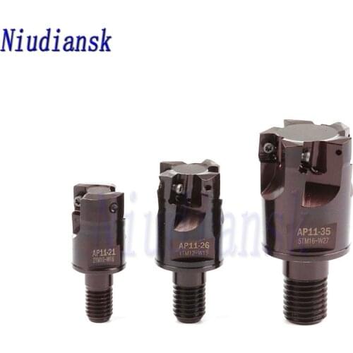AP11-11-1TM5-W08 AP11-20-2TM10-W16 AP11-25-3TM12-W19 CNC Lathe Tools AP11 Milling Cutter Head ,APGT1135 APMT1135 Carbide Inserts
