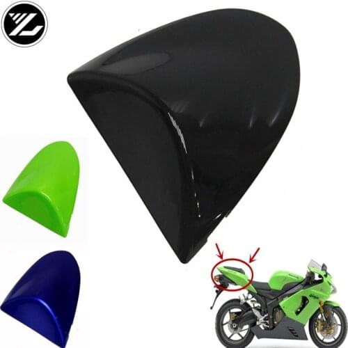 For Kawasaki Ninja ZX-10R ZX10R 2006-2007 ZX-6R ZX6R 2005-2006 Motorcycle Fiber Pillion Rear Passenger Seat Cowl Cover Fairing