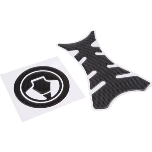 Fuel Tank Cap Pad Stickers + Gas Cover Fit for Yamaha for Yamaha R1 00-06