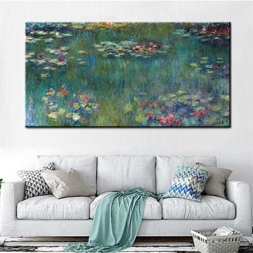 Lotus pond water lily scenery Large 5D DIY Diamond Painting Full Square Drill Embroidery Mosaic Needlework Home Decor AA2582