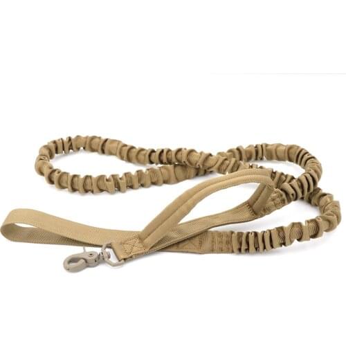 Dog Leash Nylon Collar Blet Pet Collar Lead Strech Strap Strong High Quality Elastic Leash Trainning Hunting Middle Large Dogs