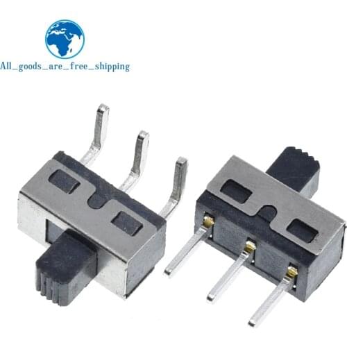 10PCS SS12D10 SS12D06 Toggle Switch 3Pins Straight Feet Handle High 5mm Spacing Of 4.7mm 3A 250V SS12D10 Power Switches