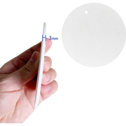 R58E DIY Air Freshener Scented Sheets Double Sided 6 Shapes Felt Blanks Set DIY HTV Inks Heat Press Making Tools