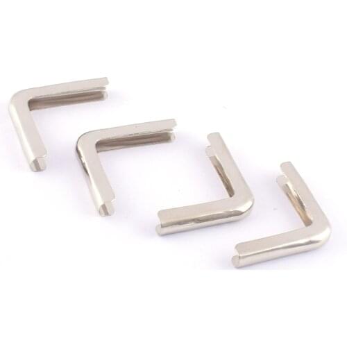 25mm Silver Metal Corner Protectors with Retro Pattern Corner Protector for Boxes, Tables and Books Corner Bracket Jewelry