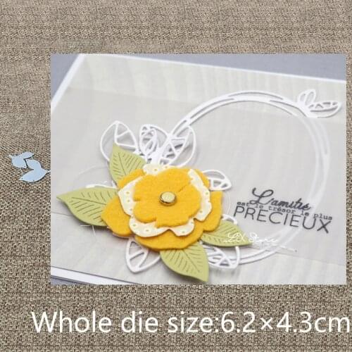 New Design Craft Metal stencil mold Cutting Dies 2pcs leaves decoration scrapbook die cuts Album Paper Card Craft Embossing