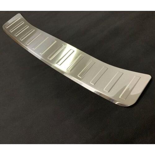 For Toyota Corolla Hatchback 2019 2020 Accessories Car Rear Guard Rear Bumper Cover Trim Stainless Steel Trunk Guard Plate Cover