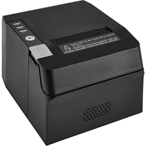 80mm Receipt Printer Have Automatic Cutter USB And LAN Connection Thermal Bill Print Speed Very Fast