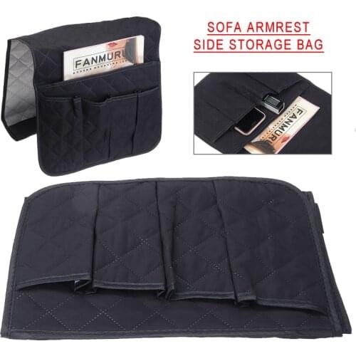 5 Pocket Armchair Sofa Chair Storage Holder Remote Control Phone Keys Couch Organizer Armchair Arganiser Storage