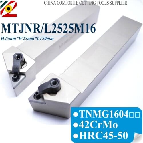 EDGEV MTJNR2525M16 MTJNL2525M16 MTJNR MTJNL CNC Metal Lathe Cutter External Turning Tool holder TNMG160404 TNMG160408 Inserts