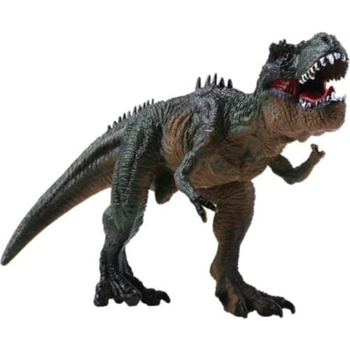 Tyrannosaurus Dinosaur Action Figure Hard Rubber Toy With Sound Toys Large Jurassic World Dinosaur For Boys