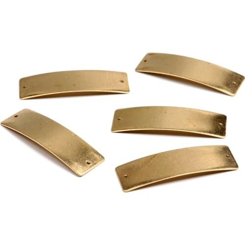 Brass Geometric Charms,Raw Brass Earrings Findings,Raw Brass Pendant,Square Shaped Earrings Brass Charm,27x8mm-RB1148