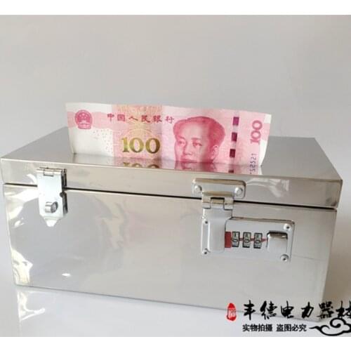 Stainless Steel Piggy Bank Creative Deposit Tank Large Size with Lock Money Box Coin Capsule Hucha Cuentamonedas 2019 GG50cq