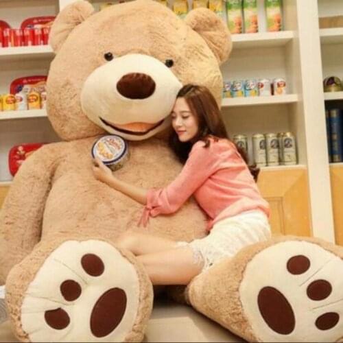 1pc Soft American Giant Bear Skin Bear Toy Big Animals Bears Coat For Girlfriend Valentines Day Gift Animal Teddy Bear Coat