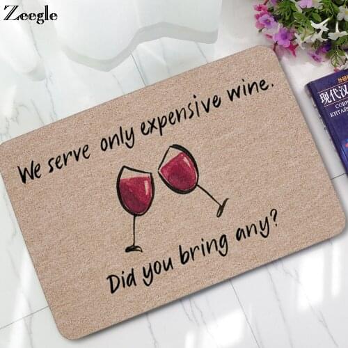 Zeegle Floor Mat Kitchen Rugs Hallway Home Entrance Door Mats Anti-Slip Carpets for Living Room Doormat Outdoor Bathroom Rugs