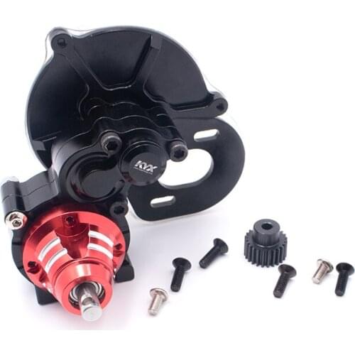 CNC machining all-metal gearbox assembly for Axial wraith