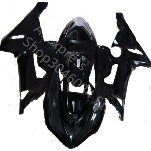 Fit For KAWASAKI ninja ZX6R 05-06 Fairing full black ZX-6R ZX636 05 06 2005 2006 black Motorbike Fairing