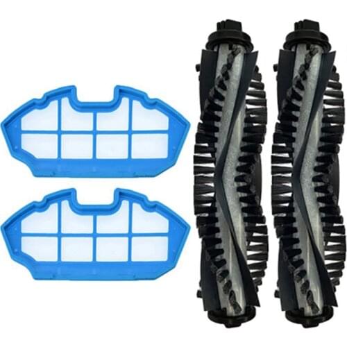 EAS-Primary Filter Main Roller Brush for MOOSOO MT720/ MT710/ MT501 Sweeper Vacuum Cleaner Accessories Parts