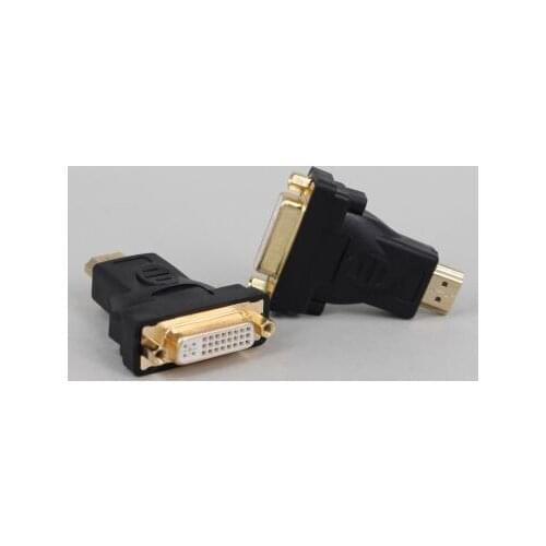 Dinto High Quality 1Pcs DVI 24+5 Female To HDMI Male Gold Converter Adapter