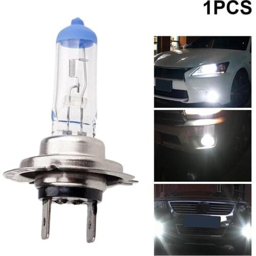 Plug and Play1pcs H7 100w12v Super Bright White Fog Lamp Car Power Light Lights High Parking Source Bulb Halogen Car Headli B7V2