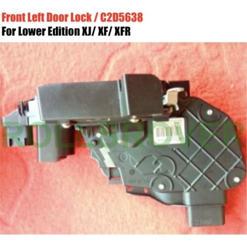 ROLLSROVER Front Door Lock Latch Actuator For Jaguar XJ XF XFR XFR-S 2008-2015 OEM C2D5638 LH Left Side