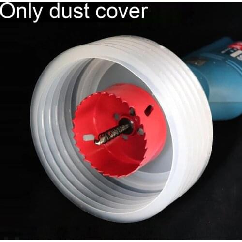Electric Hammer Drill Dust Collector Dust Cover Silicone 10mm Hole For 4-10mm Drill Bits Hole Opener Engineering Installation