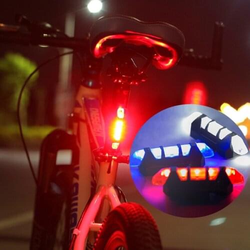 Bike Light USB Rechargeable Bicycle Light LED Taillight Rear Tail Safety Warning Cycling Flashlight For Bicycle Battery
