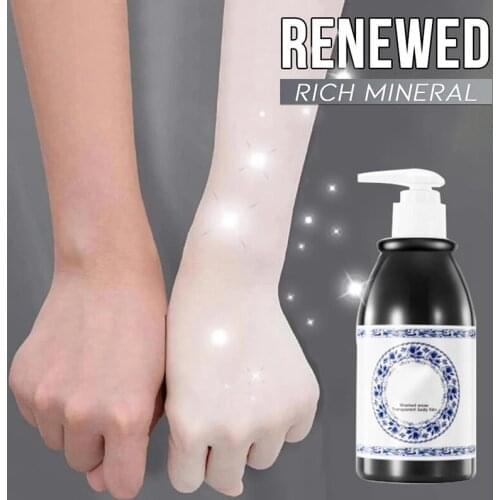 Volcanic Mud Shower Gel Body Skin Rejuvenation Exfoliating Cleansing Moisturizing @ME88