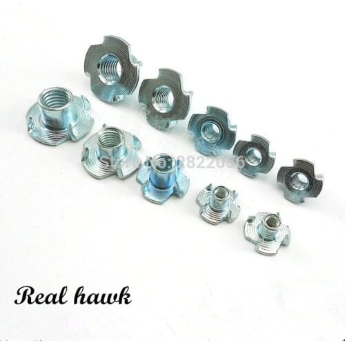 10PCS/lot M3/M4/M5/M6Four Claw Nut For RC Model Planes Airplanes Parts Aircraft Aeromodelling Jet Replacements