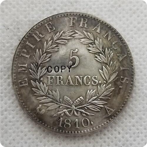 1810 FRANCE 5 FRANC Copy Coin commemorative coins-replica coins medal coins collectibles