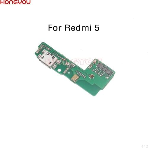 50PCS/Lot For Xiaomi Redmi 5 Plus USB Charging Dock Board Charge Plug Socket Jack Port Connector Flex Cable