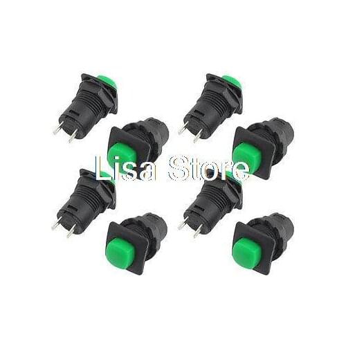 AC 125V 3A 250V 1.5A On/Off SPST Self-lock Round Pushbutton Switch