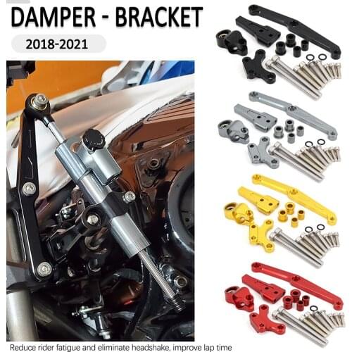 CNC Motorcycle Accessories Stabilizer Steering Damper Mounting Bracket Support Kit For Honda CB650R CB 650 R 2018 2019 2020 2021