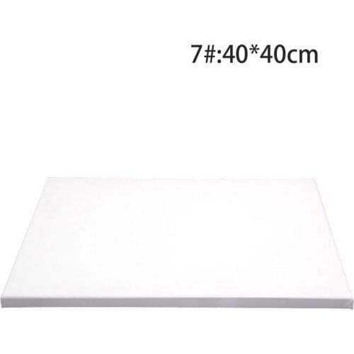 White Blank Square Artist Canvas Wooden Board Frame For Primed Oil Acrylic Paint E56C
