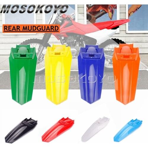 8 Colors Off Road MX Enduro Motocross Dirt Bike Rear Fender Motorcycle Rear Mudguard Mud Cover Protection for Honda CRF230F 2020