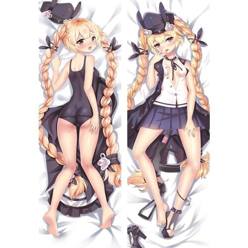 Coscase Girls Frontline Japanese Anime Erza Scarlet Dakimakura Body Decorative Pillowcases Hugging Pillow Cover Case