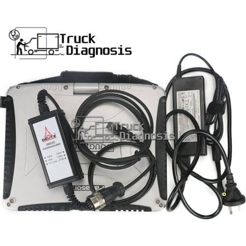 Diagnostic programming tool for Deutz controllers for deutz DECOM Diagnostic kit Scanner with CF19 laptop