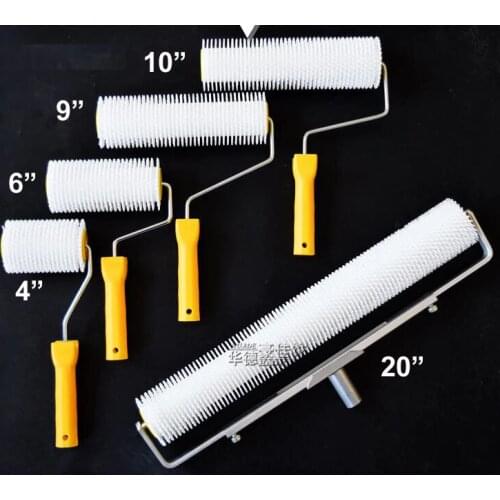 Spike roller epoxy roller flooring tools remove bubbles Tooth height: 12mm
