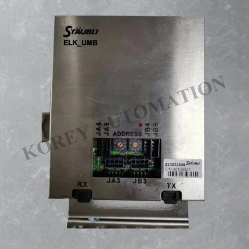 STAUBLI CONTROLLER ELK-UMB Z23032608 SPOT STOCK USED GOOD IN CONDITION PLEASE INQUIRY