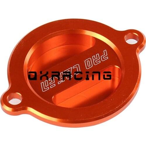 Oil Filter Cover Cap For SXF XCF EXC-F EXC XCW XCF-W 250 350 450 500 530 Motocross Motorcycles